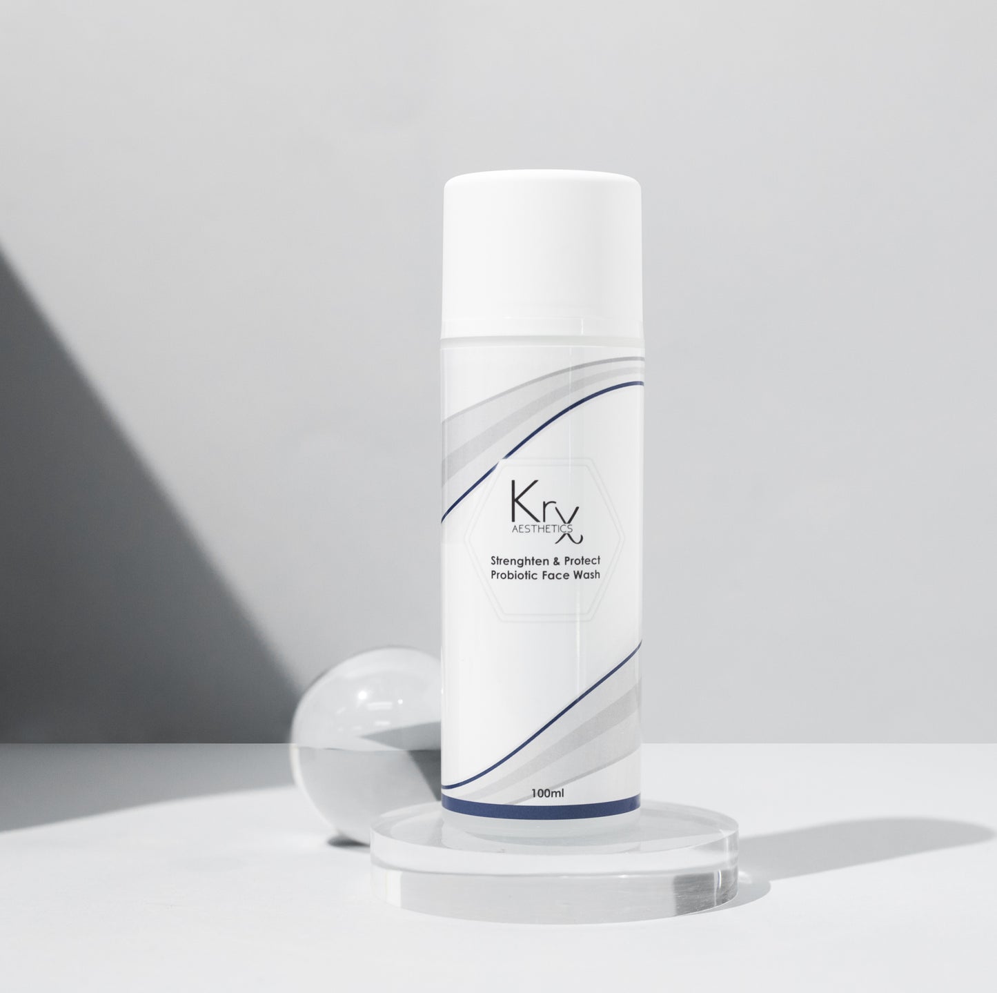 KrX Strengthen + Protect Probiotic Face Wash