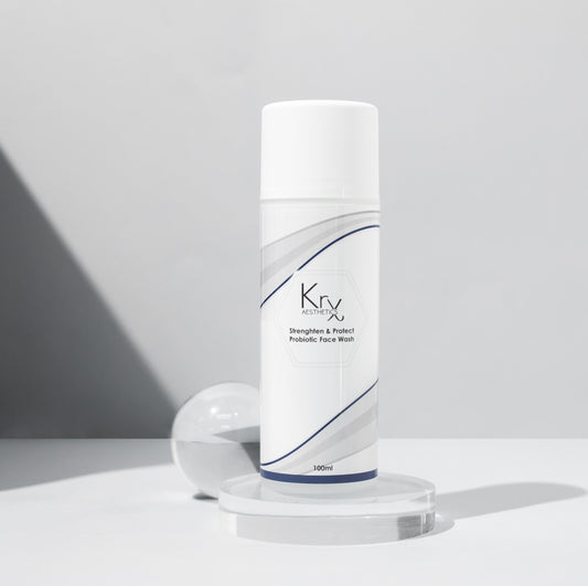 KrX Strengthen + Protect Probiotic Face Wash